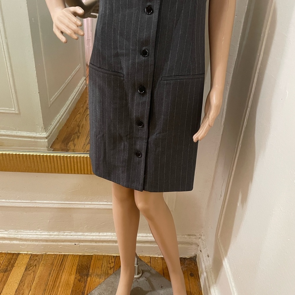 Abercrombie & Fitch Charcoal Button-Down Shirt NWT - image 11